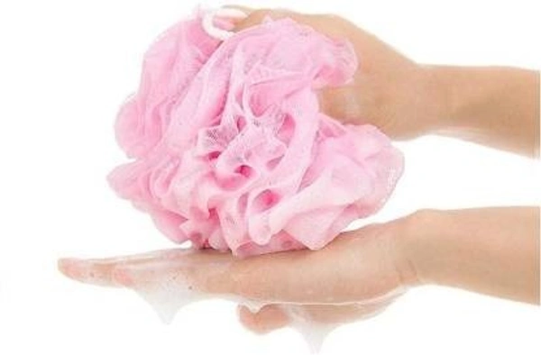 MYSORE SANDAL Mysore Sandal Sandal Jasmine & Rose Soap (150 G X 3) With Round Loofah (4 Items in the set)