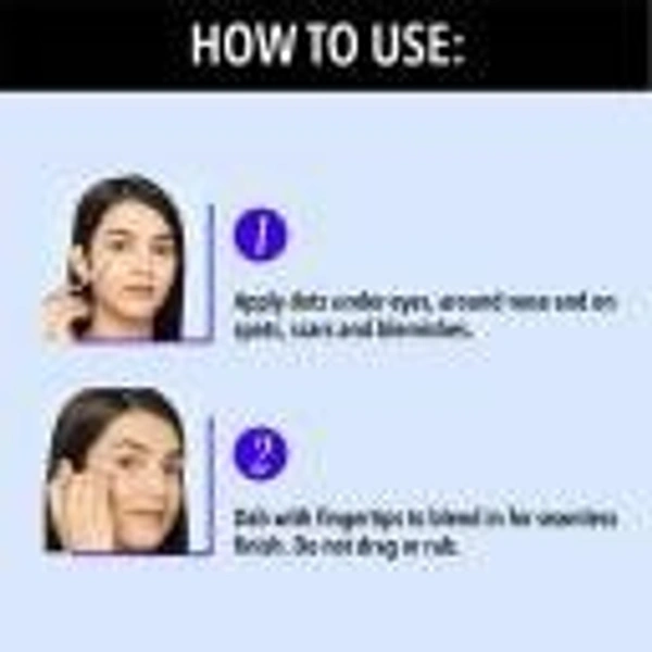 Blue Heaven BLUE HEAVEN Flawless Liquid Concealer 101 - Vanilla Concealer (with Blonder, 17 ml)