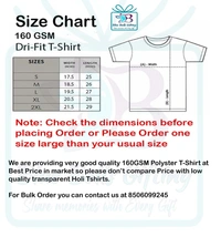 BBG bura na mano holi hai Holi Tshirt Polyester 160 GSM - L - 40