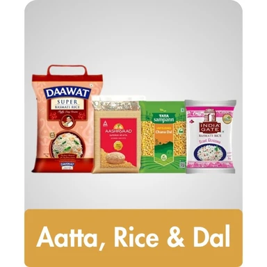 Atta, Rice & Dal