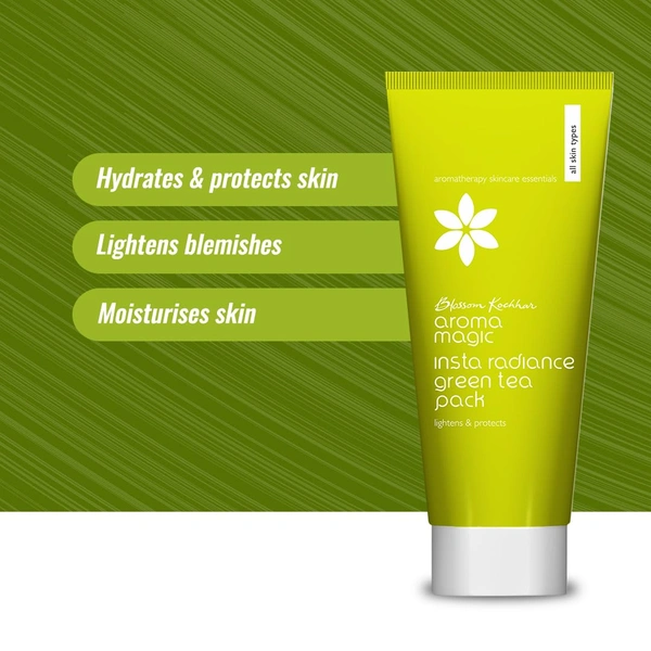 Aroma Magic Insta Radiance Green Tea Pack, 100g