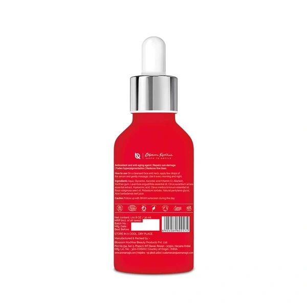 Aroma Magic Vitamin C Face Serum (Antioxident And Anti-Aging Serum) - 30 ml