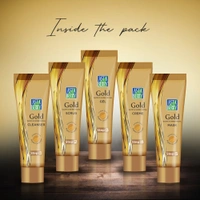 Asta Berry 24-Carat Gold Mini Facial Kit | 5-Step Luxury Facial | 24-Carat Gold Dust | Radiant Youthful Skin | Brightens, Nourishes & Reduces Signs of Aging & Improves Skin Tone.