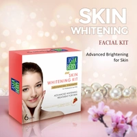 Asta Berry Astaberry Skin Whitening Facial Kit 36g | 6-Step Pack of 12 Facial, Even-Toned & Radiant Skin | Enriched with Skin-Lightening Actives | Perfect for Dull & Pigmented Skin Types