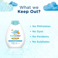 Dove Baby Dove Rich Moisture baby Lotion 400ml with 100% Skin-Natural Nutrients | Hydrating, Hypoallergenic, & Gentle for Newborn & Sensitive Skin | Paraben-Free