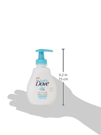 Dove Baby Dove Rich Moisture Hypoallergenic Body Wash 200ml with 100% Skin-Natural Nutrients | Tear-Free, pH Balanced, Paraben-Free | Gentle Care for Newborn & Sensitive Skin
