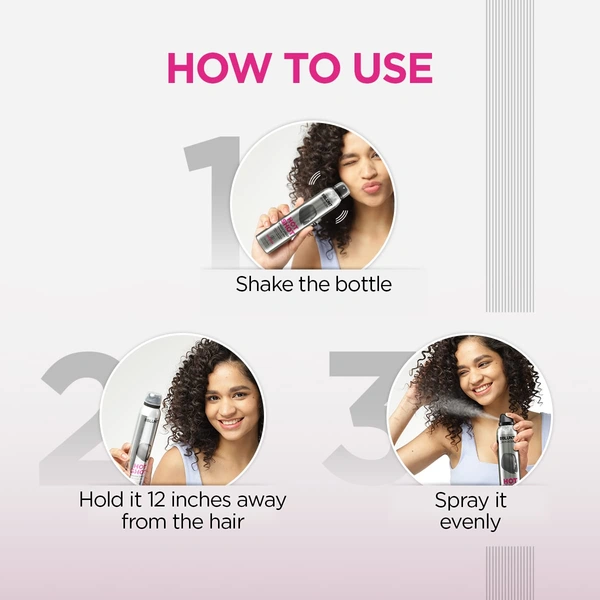 Bblunt BBLUNT Hot Shot Finish Spray - 200 ml | for Radiant Shine | Smooth Finish Spray | Salon Like Finish at Home | Long-Lasting Shine | Designed for Indian Hair