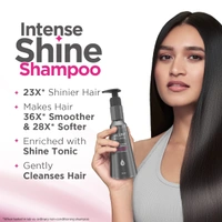 Bblunt Intese Shine Shampoo, 300ml | Reduces Hair Fall by 93% |Adds Gloss & Smoothness | Nourishing Formula with Coconut & Jojoba Oil | Paraben & SLS Free