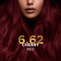 Bblunt BBLUNT Salon Secret High Shine Conditioning Hair Colour Cherry Red 6.62 | With MaliPeptide BondTech� | No Ammonia, Long Lasting, 100% Grey Coverage | Salon-Like Shine at Home