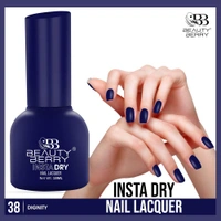 Beauty Berry Insta Dry Nail Lacquer Dignity 38 - 13ml | Quick-Dry & Long-Lasting | High Shine & Smooth Application | Elegant Nude Shade for Refined Nails?