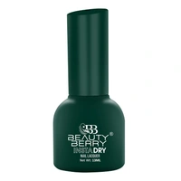 Beauty Berry Insta Dry Nail Lacquer Emerald 09 - 13ml | Quick-Dry & Long-Lasting | High Shine & Smooth Application | Vibrant Green Shade for Bold Nails