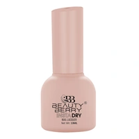 Beauty Berry Insta Dry Nail Lacquer Peachy Dust 06 - 13ml | Quick-Dry & Long-Lasting | High Shine & Smooth Application | Soft Peach Shade for Everyday Elegance?