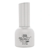 Beauty Berry Insta Dry Nail Lacquer Silver lining 70 - 13ml | Quick-Dry & Long-Lasting | High Shine & Smooth Application | Versatile shade suitable for various occasions