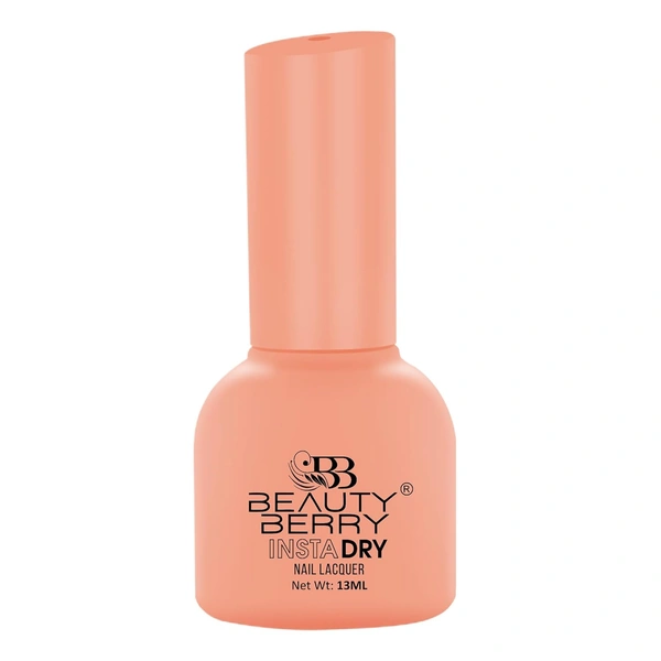 Beauty Berry Insta Dry Nail Lacquer Women 40 - 13ml | Quick-Dry & Long-Lasting | High Shine & Smooth Application | Elegant Mauve Shade for Sophisticated Nails?