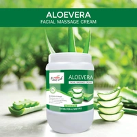 Bee One Aloe Vera Facial Massage Cream 900ml | With Aloe Extracts for Deep Moisturizing & 24H Hydration | Nourishes, Softens & Revitalizes Skin | Paraben-Free, Vegan