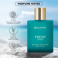 Bella Vita Fresh Unisex Luxury Perfume, 100 ml | Long Lasting Premium EDP Fragrance