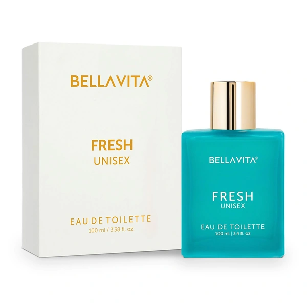 Bella Vita Fresh Unisex Luxury Perfume, 100 ml | Long Lasting Premium EDP Fragrance