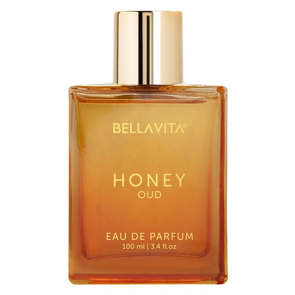 Bella Vita Honey Oud Eau De Luxury Parfum, 100 ml | Long Lasting Premium EDP Fragrance