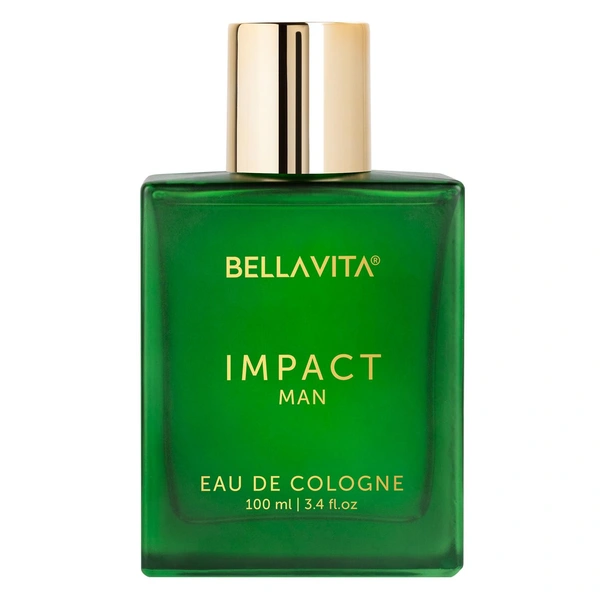 Bella Vita Impact EDC Perfume For Men, 100 ml | Long Lasting Premium EDP Fragrance
