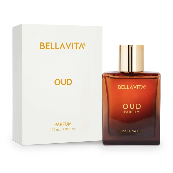 Bella Vita Oud Parfume Intense Unisex Perfume, 100 ml | Long Lasting Premium EDP Fragrance
