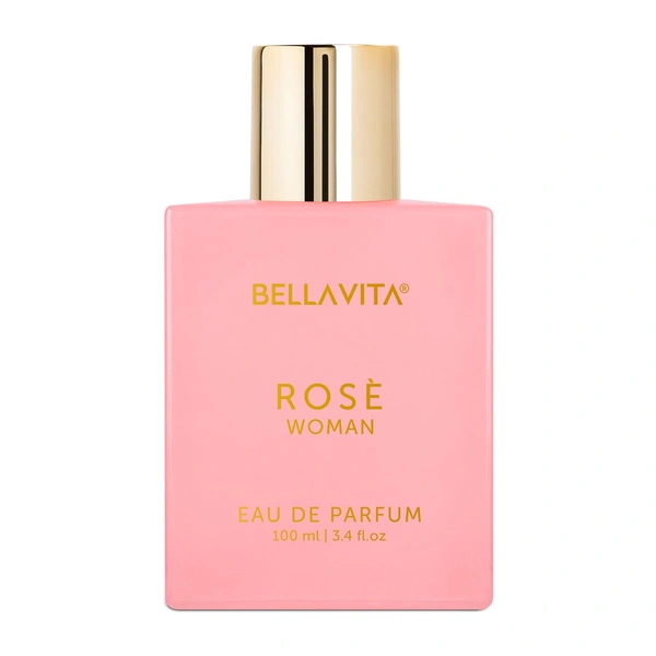 Bella Vita Rose Woman EDP Luxury Rose Perfume, 100 ml | Long Lasting Premium EDP Fragrance