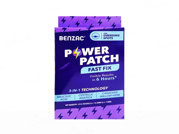 Galderma Benzac 3?In?1 Power Patch Fast Fix for Emerging Spots | Ultra-thin Invisible Pimple Patch | Shrinks, Soothes & Protects | Clinically Proven Visible Results in 6 Hours