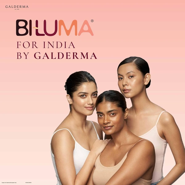 Galderma Biluma Advance Skin Brightening Lotion 45gm | Natural Ingredients Blend for Even Tone & Glow | Fades Dark Spots & Pigmentation on Face & Body | Lightweight & Moisturizing