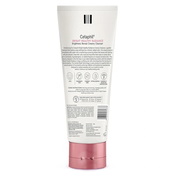 Cetaphil Brightness Reveal Creamy Cleanser - 100g.