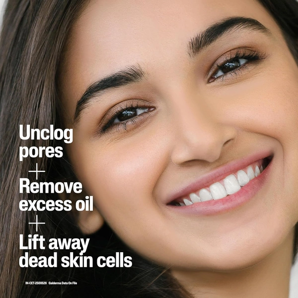 Cetaphil Gentle Exfoliating SA Cleanser 236ml | Foaming Gel Face Wash with Salicylic Acid, Mandelic Acid & Gluconolactone | Smooths Texture & Clears Pores