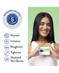 Cetaphil Moisturizing Cream, Dry to Normal, Sensitive Skin, 450 g | Non-greasy, fast-absorbing formula