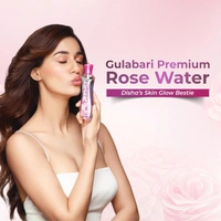 Dabur Gulabari Rose Water Gulab Jal - 100ml | Herbal Extracts | Gentle Cleanser | Hydrating, Refreshing & Cooling | Suitable for All Skin Types | Daily Use