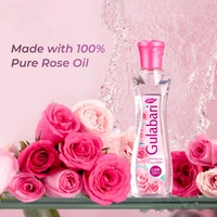 Dabur Gulabari Rose Water Gulab Jal - 100ml | Herbal Extracts | Gentle Cleanser | Hydrating, Refreshing & Cooling | Suitable for All Skin Types | Daily Use