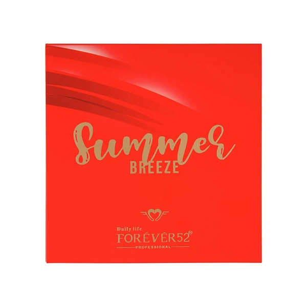 Forever52 Daily Life Forever 52 Daily Life 16 Color Eyeshadow Palette ( Summer Breeze) | Vibrant & Long-Lasting | Easy to Blend | for Day-to-Night Looks | Flawless Matte Finish Look | - BRZ004
