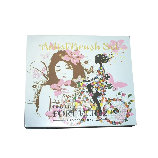 Forever52 Daily Life Forever 52 Daily Life Artist Makeup Brush Set 42 Pieces (Pack of 42) | Essential Tools for Flawless Makeup | Professional Quality | High-Quality Bristles