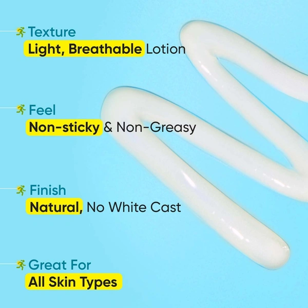 Dot & Key Lime Rush Swim + Sports Sunscreen SPF 50 PA++++ 50g| Water-Resistant 180 Mins | Sweatproof, Lightweight & Non-Greasy | Broad-Spectrum Protection