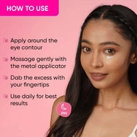 Dot & Key DOT & KEY Pomegranate Eye Cream� 20ml | Retinol + Caffeine | Fades Dark Circles | Treat Fine Lines & Wrinkles | Reduce Puffiness | Antioxidant-Rich Eye Cream | Non Sticky & Non Greasy | Deeply Moisturizer