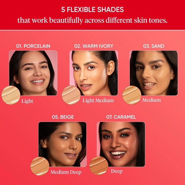 Dot & Key Sand Strawberry Dew Tinted Sunscreen SPF 50+ PA++++ 50ml | Hydrating, Lightweight & Non-Greasy | Evens Skin Tone & Protects from UV Damage