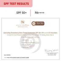 Dot & Key Sand Strawberry Dew Tinted Sunscreen SPF 50+ PA++++ 50ml | Hydrating, Lightweight & Non-Greasy | Evens Skin Tone & Protects from UV Damage