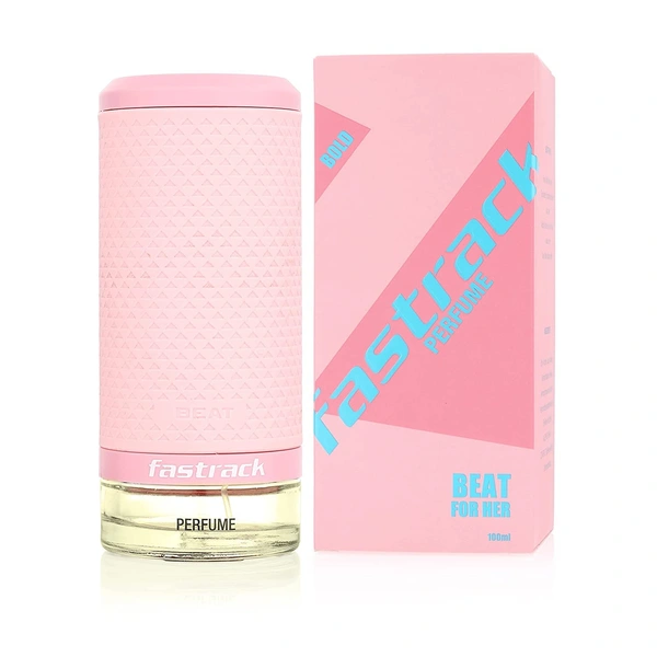 Fastrack Perfume Beat Fruity Scent Spray for Women 100ml | Elegant & Long-Lasting Fragrance with Citrusy & Woody Notes