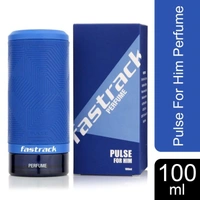 Fastrack Pulse Eau de Parfum for Men 100 ml | Fresh Citrus | Woody Cedar & Patchouli Notes| Long-Lasting Musky Base | Perfect for Daily Wear and All Occasions