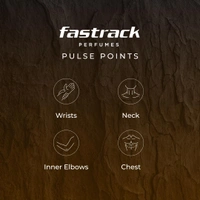 Fastrack Rush Eau de Parfum for Men 100 ml | Energizing | Long-Lasting Fragrance| Notes of Ginger, Pink Pepper, Lavender & Musk | Perfect for Daily & Versatile Wear