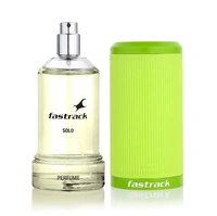 Fastrack Solo Unisex Perfume Spray 100ml| Aromatic & Long-Lasting Fragrance | Refreshing & Versatile Scent |Spicy, Woody & Fruity Notes
