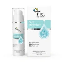 Fixderma 20% Niacinamide Pore Minimizer Serum for Men & Women 30g Face Serum with 2.5% Glucosamine & Hyaluronic Acid | Minimizes Open Pores, Hydrates & Brightens Skin |