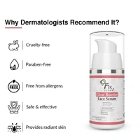 Fixderma 5% Niacinamide Serum Glow Booster with 6.5% Mandelic & 0.5% Gallic Acid | Skin Brightening | Reduces Spots, Improves Texture & Boost Glow | Men & Women - 15g