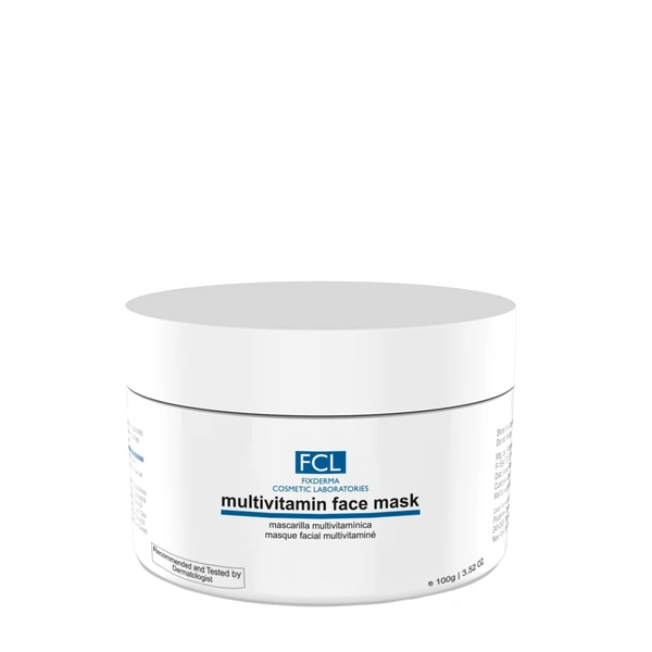 Fixderma Cosmetics Laboratories Fixderma Cosmetic LaboratoriesMultivitamin Face Mask 100gm | Enriched With Vitamins | Improves Skin Texture & Dullness | Nourishing Treatment Mask For Youthful Glowing Skin | Paraben & Sulphate Free