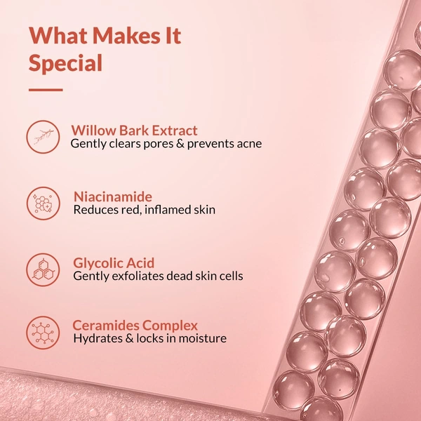 Fixderma Dewrav Acne Control & Oil-Free Moisturizer 50gm | With Glycolic Acid & Niacinamide | Lightweight, Non-Sticky Face Moisturizer for Oily & Acne-Prone Skin | Men & Women