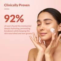 Fixderma Dewrav Acne Control & Oil-Free Moisturizer 50gm | With Glycolic Acid & Niacinamide | Lightweight, Non-Sticky Face Moisturizer for Oily & Acne-Prone Skin | Men & Women