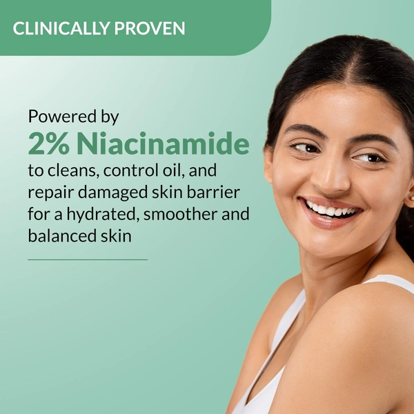 Fixderma Dewrav Barrier Repair & Pore Minimizing Face Wash 100ml | 2% Niacinamide + Cica & Ceramide | Repairs Skin Barrier, Minimizes Pores, Soothes Irritation | Normal, Dry & Sensitive Skin