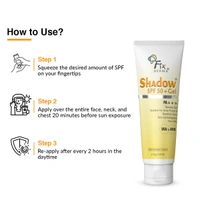 Fixderma Shadow SPF 50 + Gel PA+++ | Ultimate Sun Protection for Oily Skin | Suitable for Acne Prone & Sensitive Skin | UVA & UVB Protection | Sunscreen For Bothe Men & Women | All-Day Protection | Lightweight, Oil-Free Formula | 75g