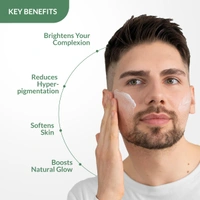 Fixderma Tomaglow Brightening Face Cream For 50g Men & Women with White Tomato Extract, Excutin 4MSK, 2% Alpha Arbutin & 4% Niacinamide | Lightens Dark Spots & Illuminates Skin